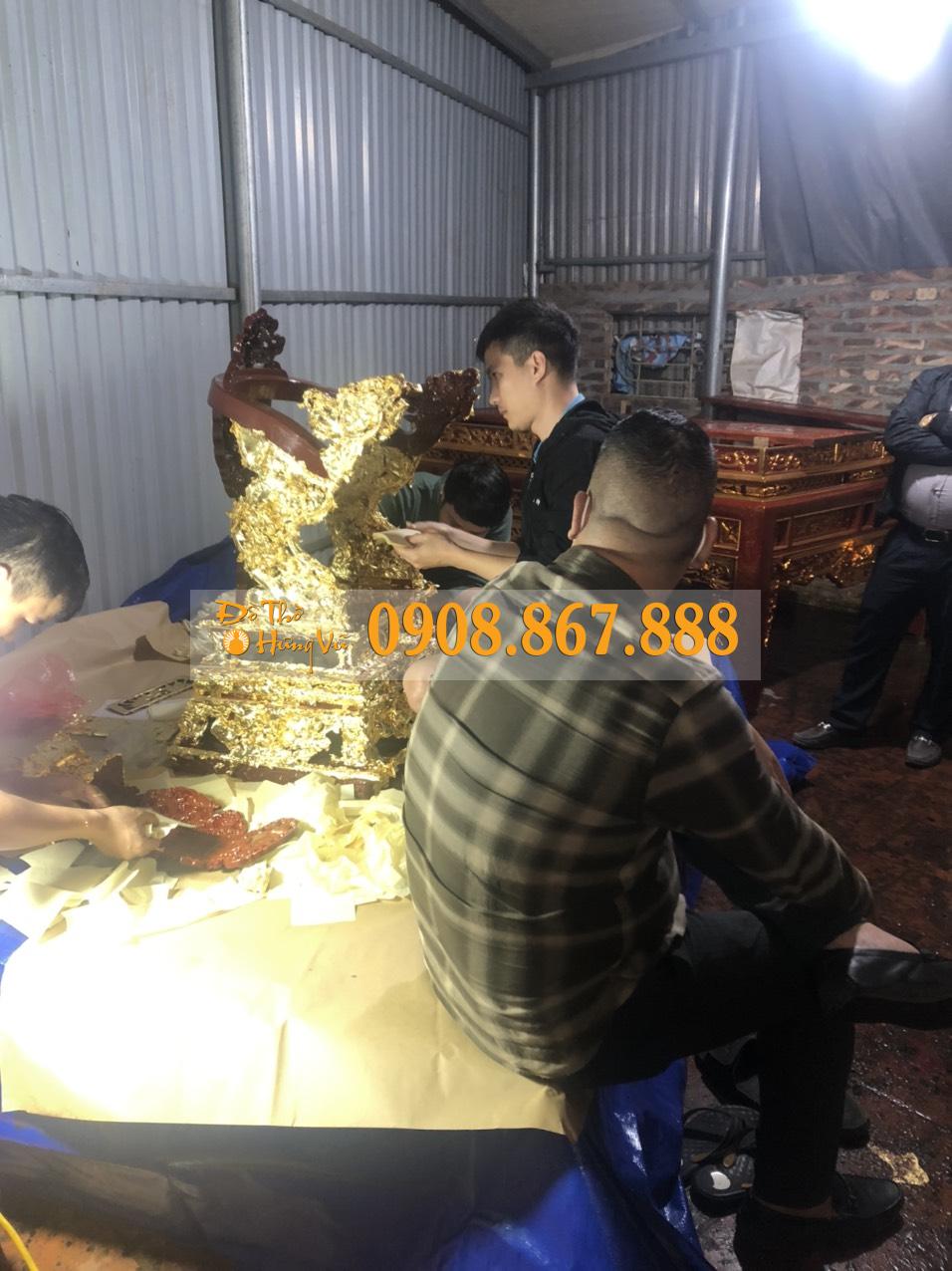 Ỷ Thờ Thếp Vàng 9999 Của Anh Hùng Hà Đông Ỷ Thờ Thếp Vàng 9999 Của Anh Hùng Hà Đông