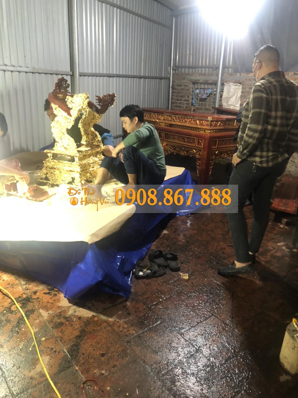 Ỷ Thờ Thếp Vàng 9999 Của Anh Hùng Hà Đông Ỷ Thờ Thếp Vàng 9999 Của Anh Hùng Hà Đông