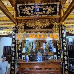 Phòng Thờ Gỗ Mít PT-04 Phòng Thờ Gỗ Mít PT-04