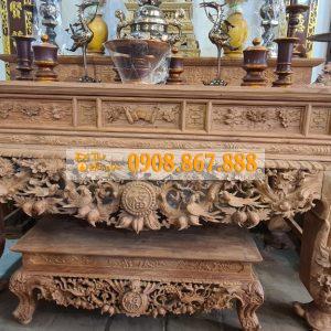 Mẫu sập thờ mai điểu gỗ đẹp Ý Nghĩa Sập Thờ Mai Điểu ?