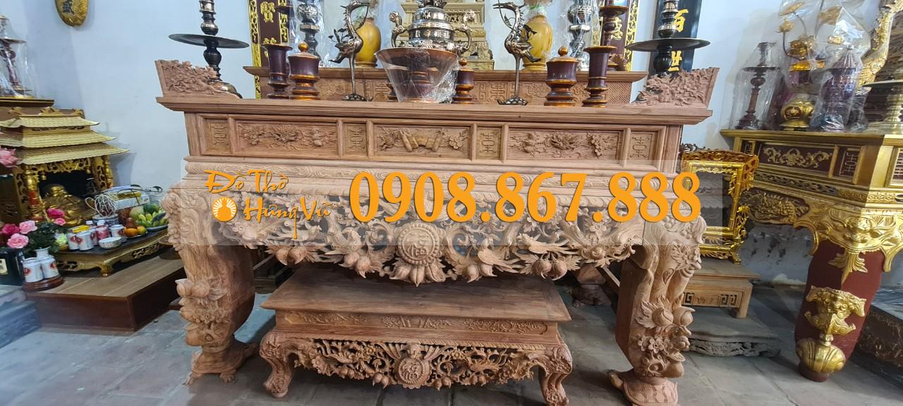 Mẫu sập thờ mai điểu gỗ đẹp Ý Nghĩa Sập Thờ Mai Điểu ?