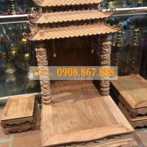 Bàn Thờ Thần Tài Gỗ Hương Đá SĐ-1014 Bàn Thờ Thần Tài Gỗ Hương Đá SĐ-1014