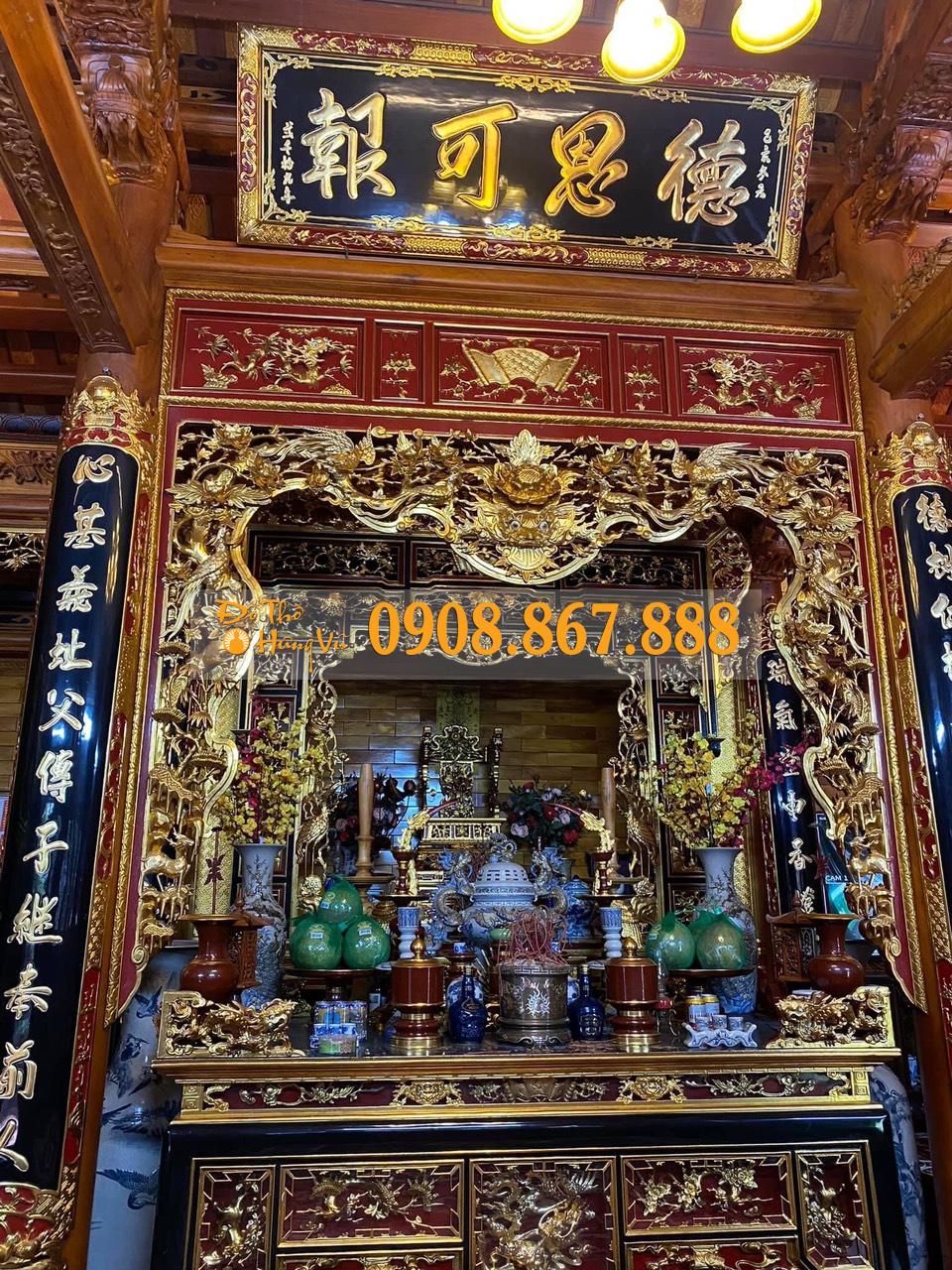 Phòng Thờ Truyền Thống PT-08 Phòng Thờ Truyền Thống PT-08