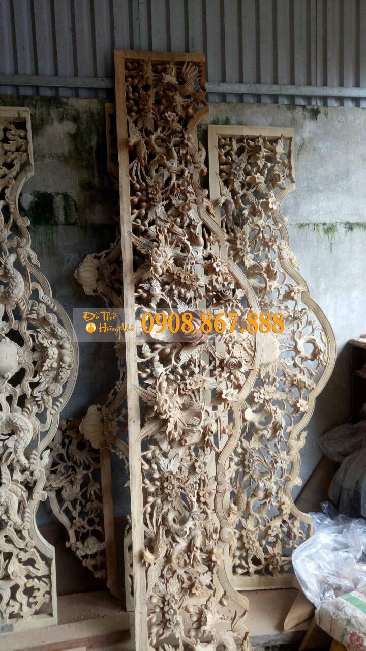 Cửa Võng Đẹp Gỗ Dổi CV-0022