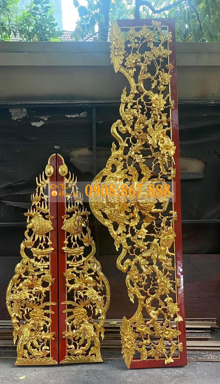 Cửa Võng Đẹp Gỗ Mít CV-0016 Cửa Võng Đẹp Gỗ Mít CV-0016