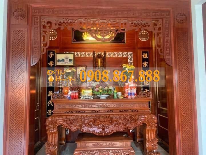 Sập Thờ Hương Đá Mẫu Tứ Linh-0020 Sập Thờ Hương Đá Mẫu Tứ Linh-0020