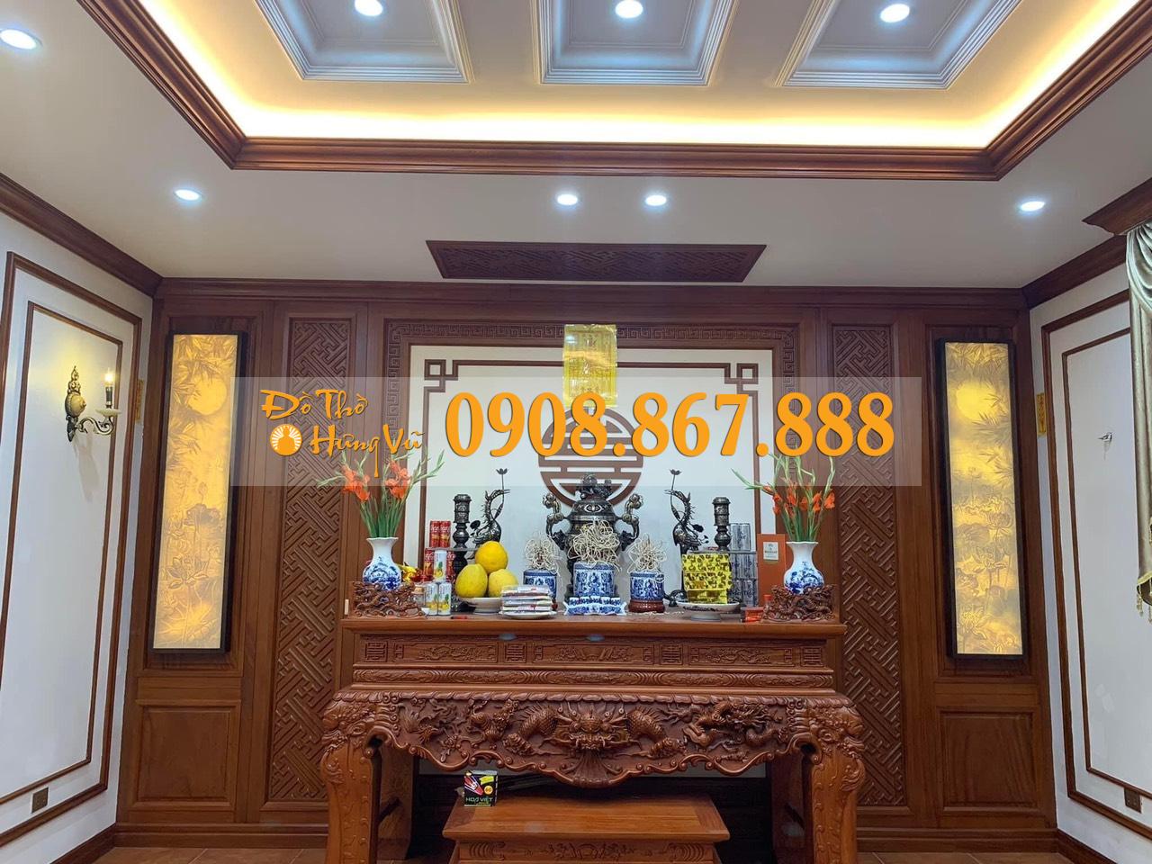 Sập Thờ Hương Đá Mẫu Tứ Linh-0016 Sập Thờ Hương Đá Mẫu Tứ Linh-0016