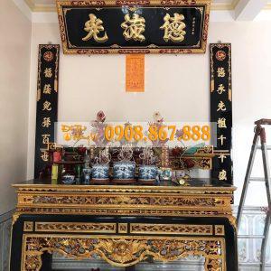 Sập Thờ Hương Đá Mẫu Tứ Linh-011 Sập Thờ Hương Đá Mẫu Tứ Linh-011