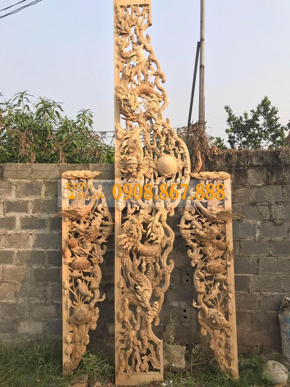 Cửa Võng Đẹp Gỗ Dổi CV-0014 Cửa Võng Đẹp Gỗ Dổi CV-0014