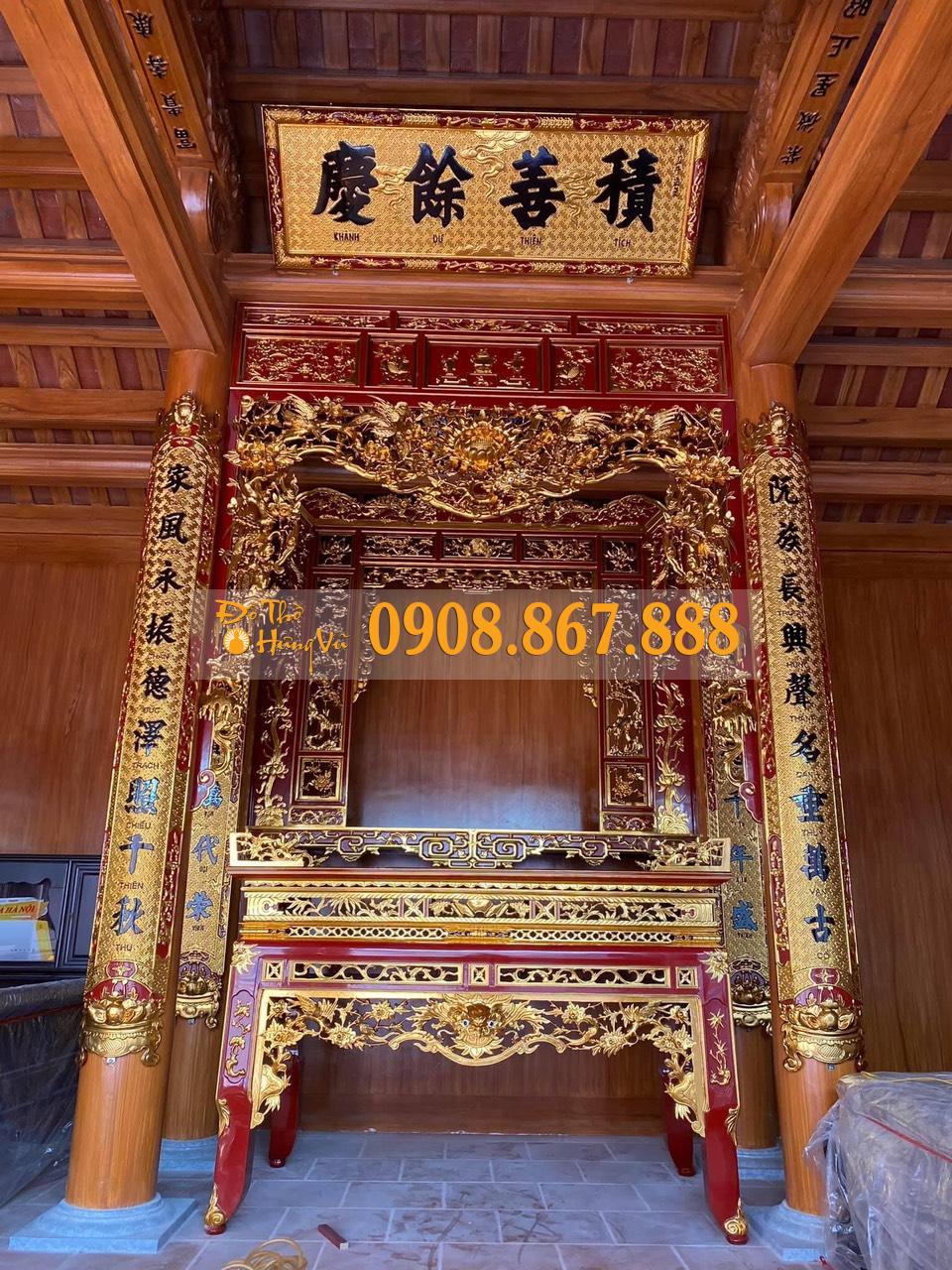 Phòng Thờ Truyền Thống PT-28 Phòng Thờ Truyền Thống PT-28