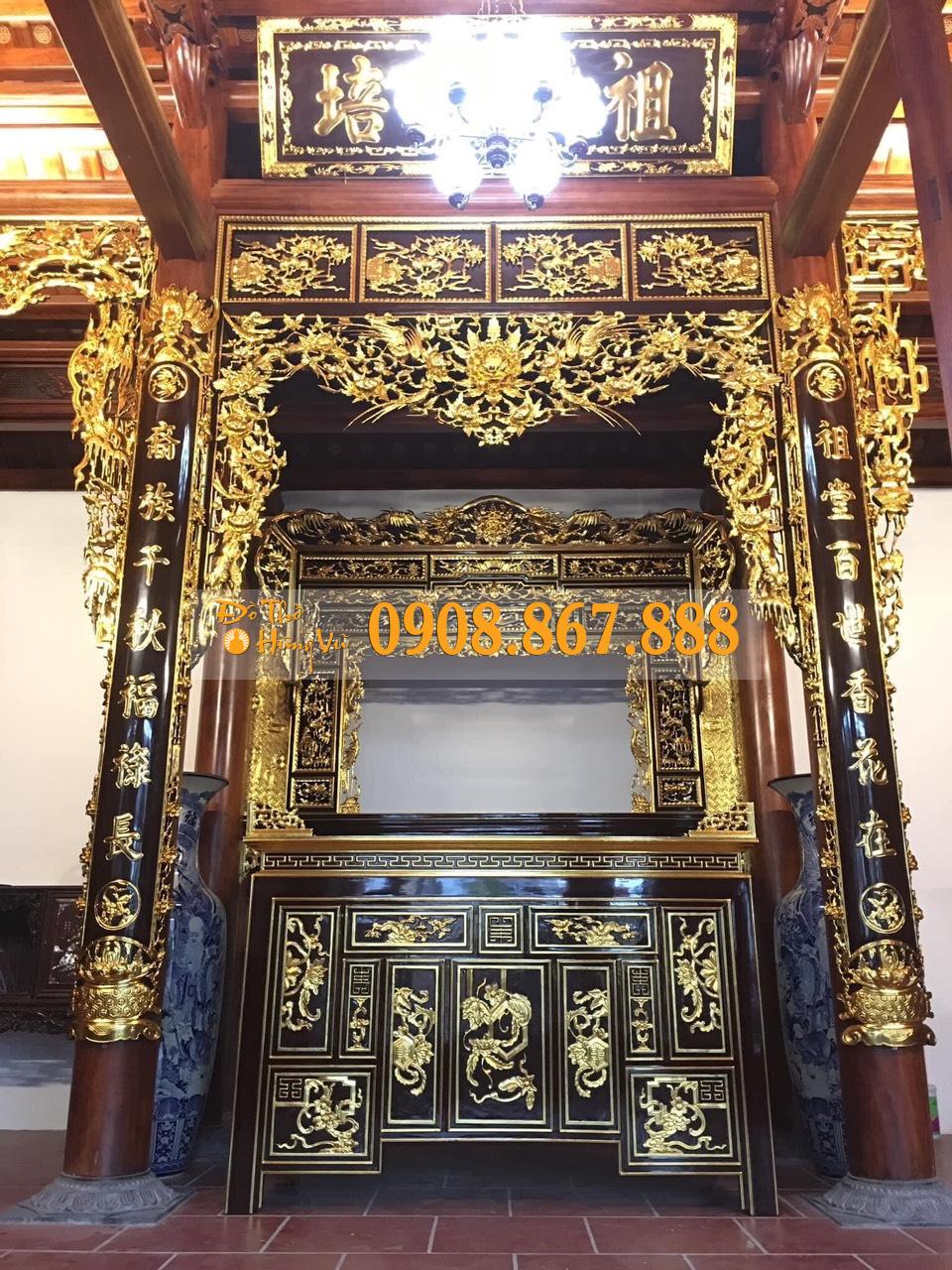 Phòng Thờ Truyền Thống PT-25 Phòng Thờ Truyền Thống PT-25