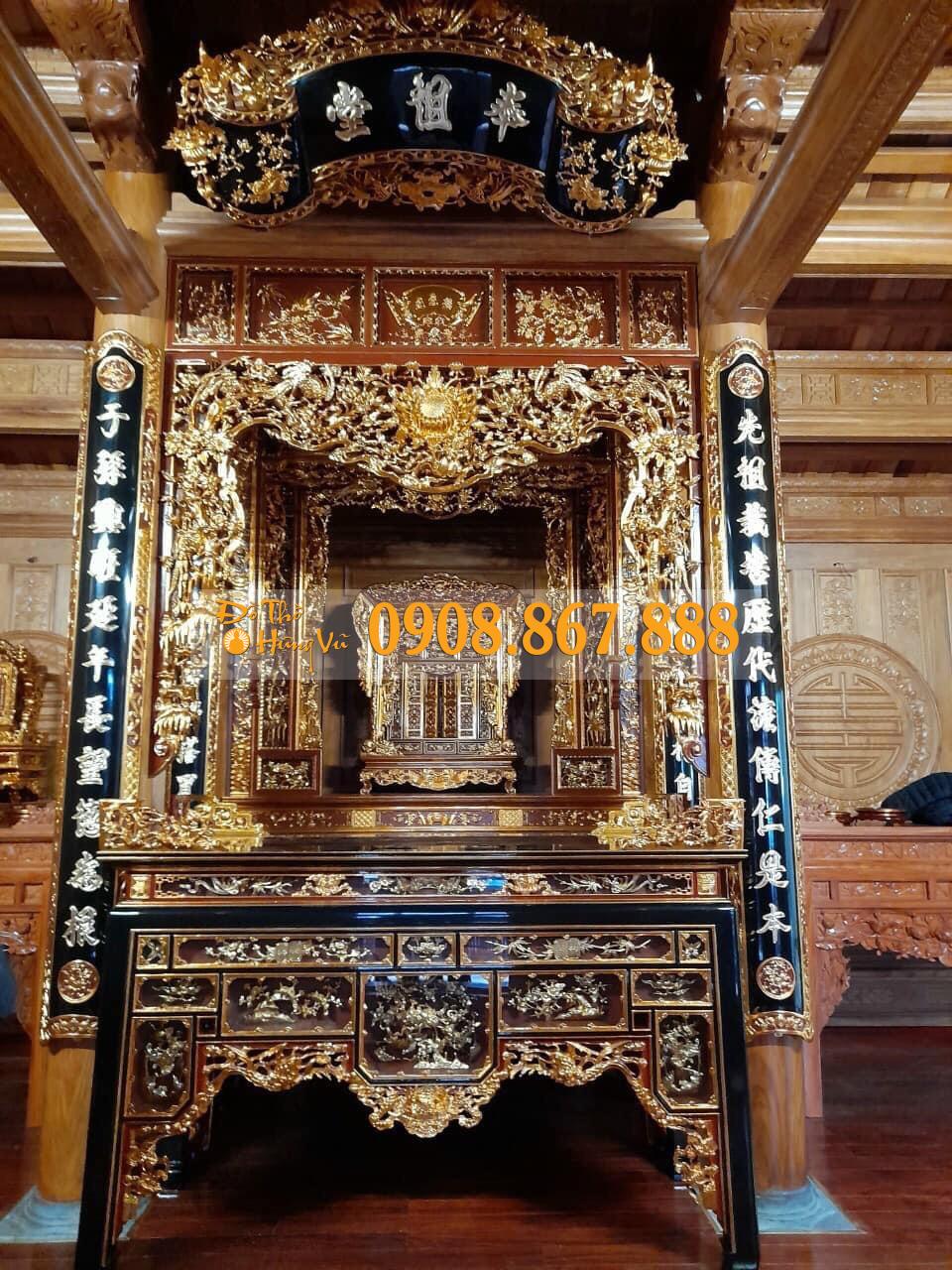 Phòng Thờ Truyền Thống PT-25 Phòng Thờ Truyền Thống PT-25