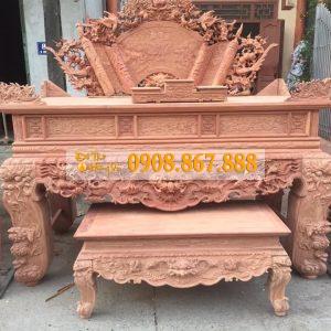 Sập Thờ Hương Đá Mẫu Tứ Linh-08