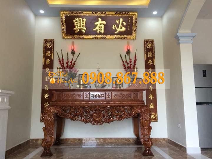 Sập Thờ Hương Đá Mẫu Mai Điểu-0022