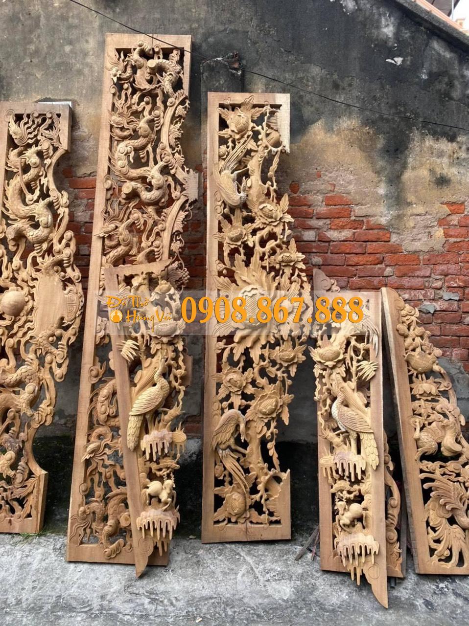 Cửa Võng Đẹp Gỗ Dổi CV-0004 Cửa Võng Đẹp Gỗ Dổi CV-0004