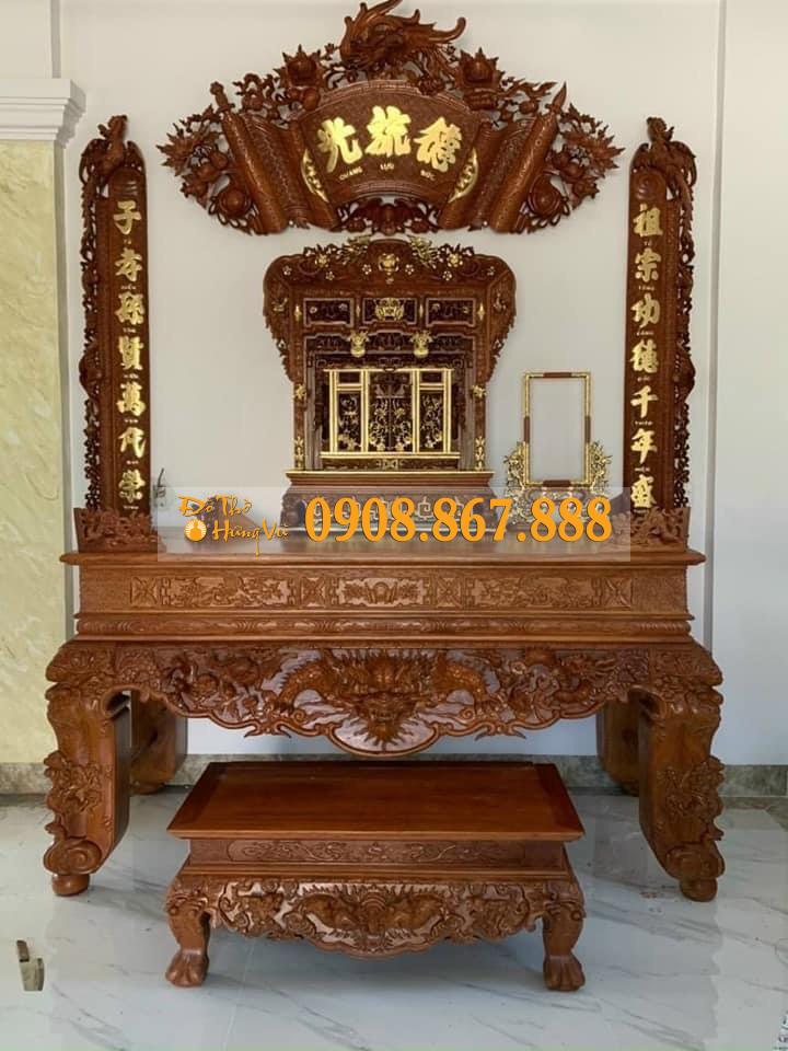 Cuốn Thư Câu Đối Rồng Hóa Gỗ Gụ MS-0014 Cuốn Thư Câu Đối Rồng Hóa Gỗ Gụ MS-0014