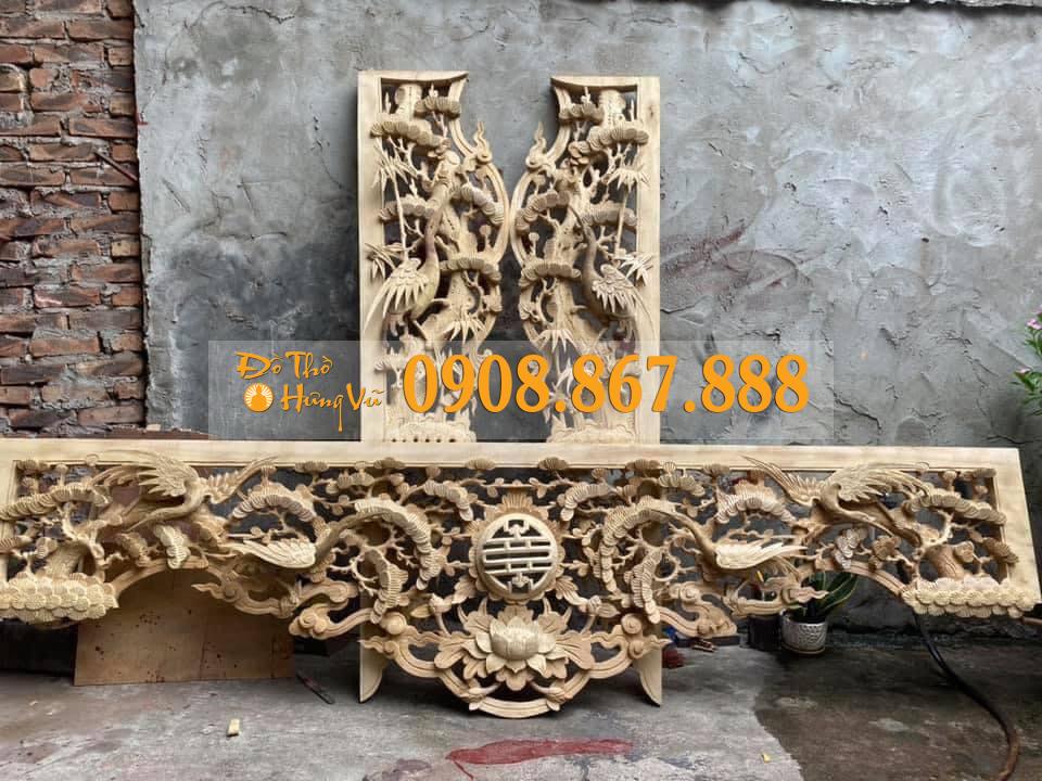 Cửa Võng Đẹp Gỗ Dổi CV-0001 Cửa Võng Đẹp Gỗ Dổi CV-0001