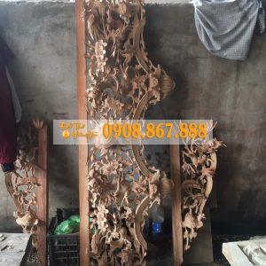 Cửa Võng Đẹp Gỗ Gõ CV-0005