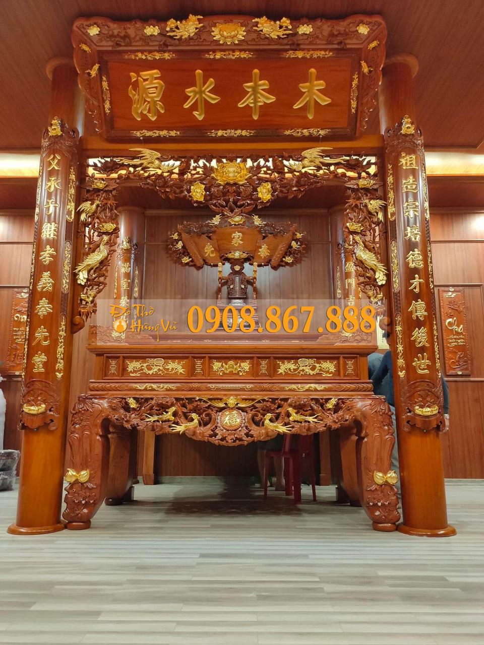 Phòng Thờ Truyền Thống PT-37 Phòng Thờ Truyền Thống PT-37