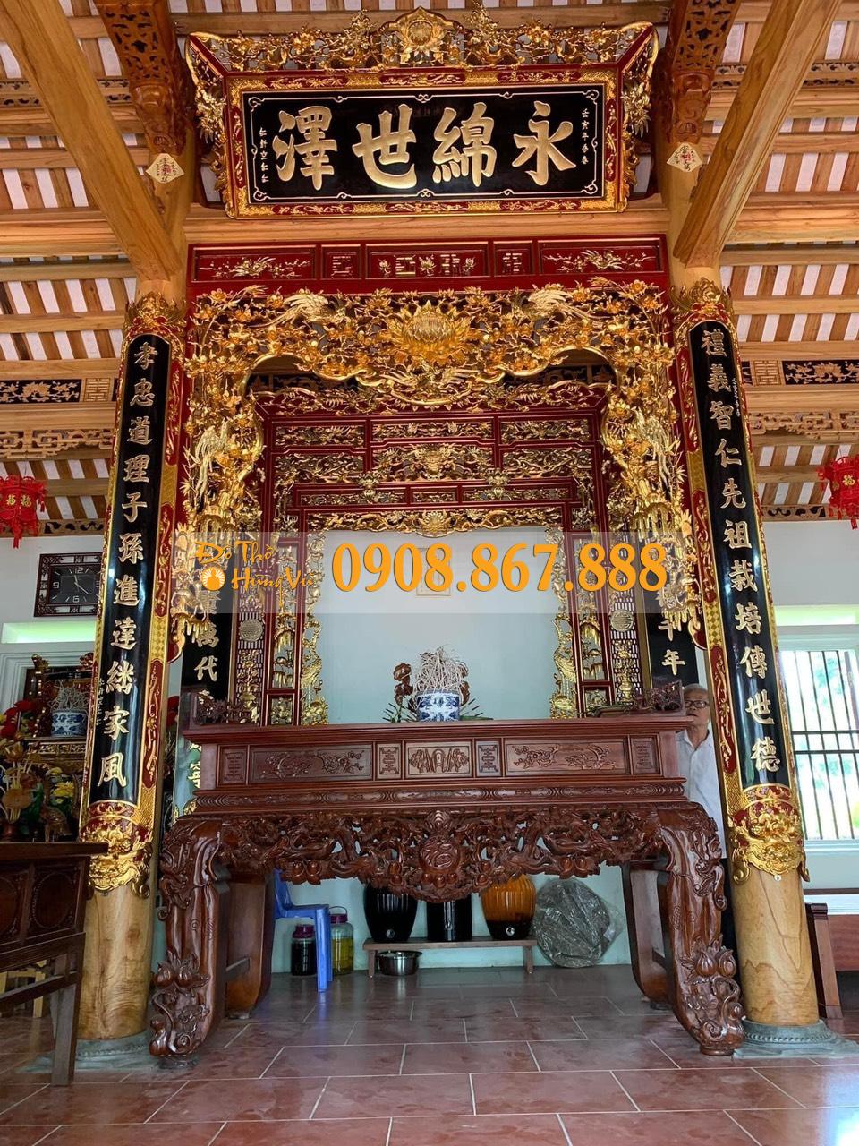 Phòng Thờ Truyền Thống PT-28 Phòng Thờ Truyền Thống PT-28