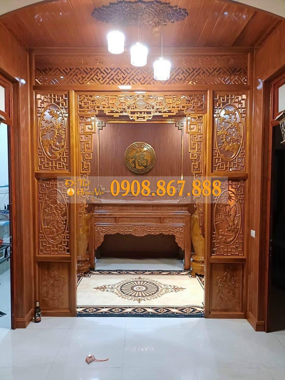 Án Gian Gụ Sơn PU AG-0021 Án Gian Gụ Sơn PU AG-0021