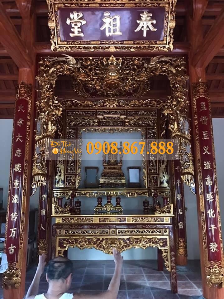 Phòng Thờ Truyền Thống PT-16 Phòng Thờ Truyền Thống PT-16