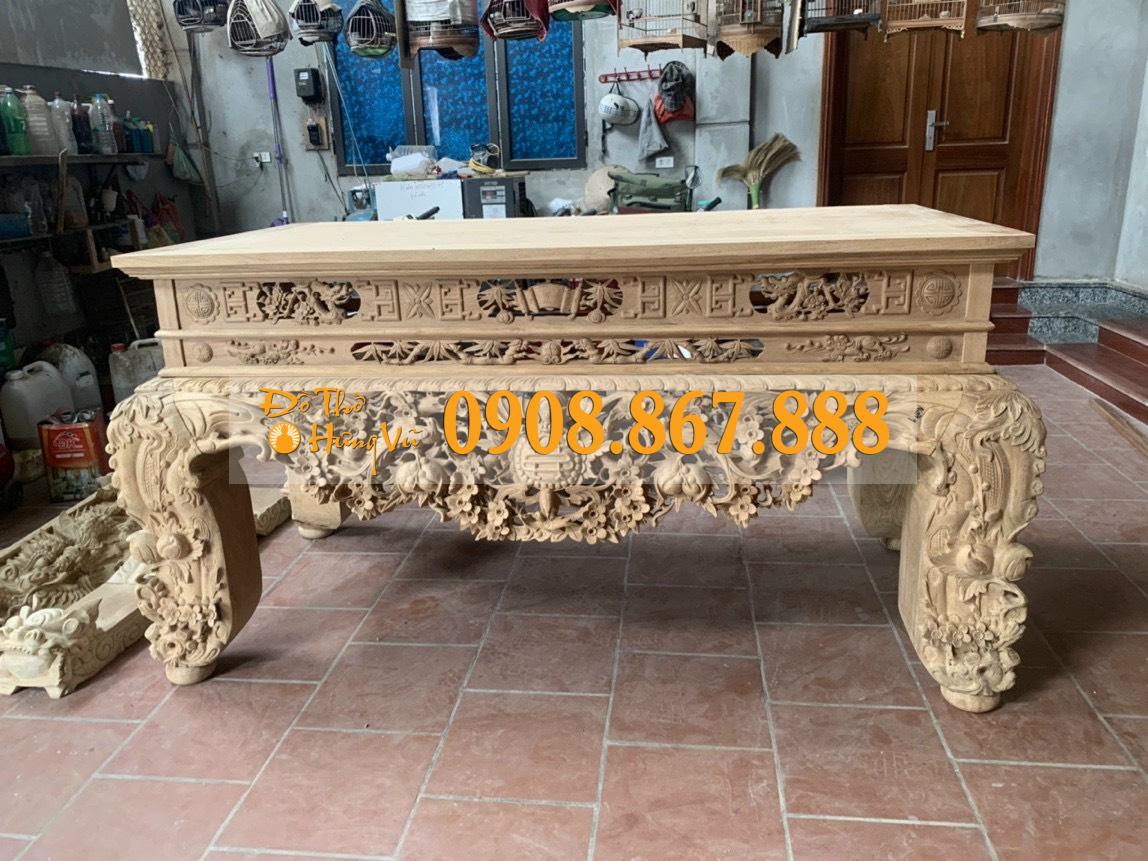 Sập Thờ Hương Đá Mẫu Mai Điểu-0025 Sập Thờ Hương Đá Mẫu Mai Điểu-0025