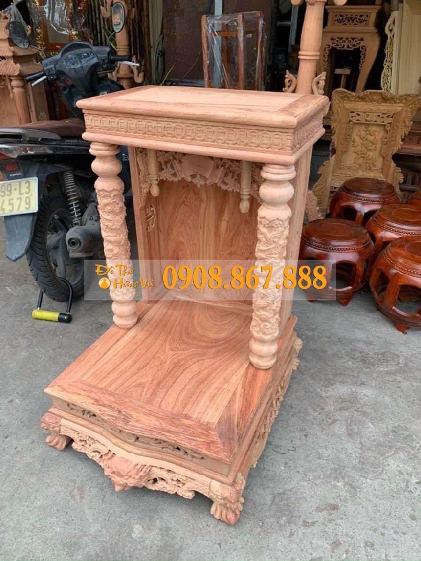 Bàn Thờ Thần Tài Gỗ Hương SĐ-0007 Bàn Thờ Thần Tài Gỗ Hương SĐ-0007