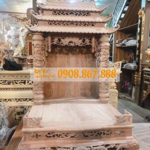 Bàn Thờ Thần Tài Gỗ Hương SĐ-1016 Bàn Thờ Thần Tài Gỗ Hương SĐ-1016