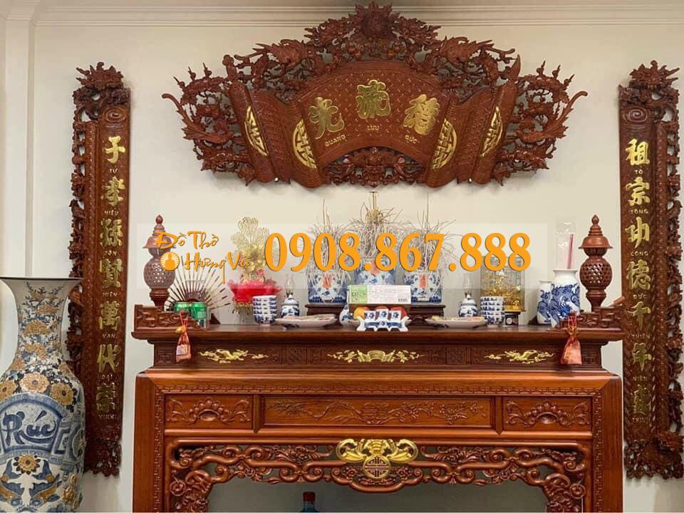 Cuốn Thư Rồng Hóa Gỗ Gụ CT-13 Cuốn Thư Rồng Hóa Gỗ Gụ CT-13