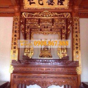 Phòng Thờ Truyền Thống Gỗ Mít PT-46 Phòng Thờ Truyền Thống Gỗ Mít PT-46