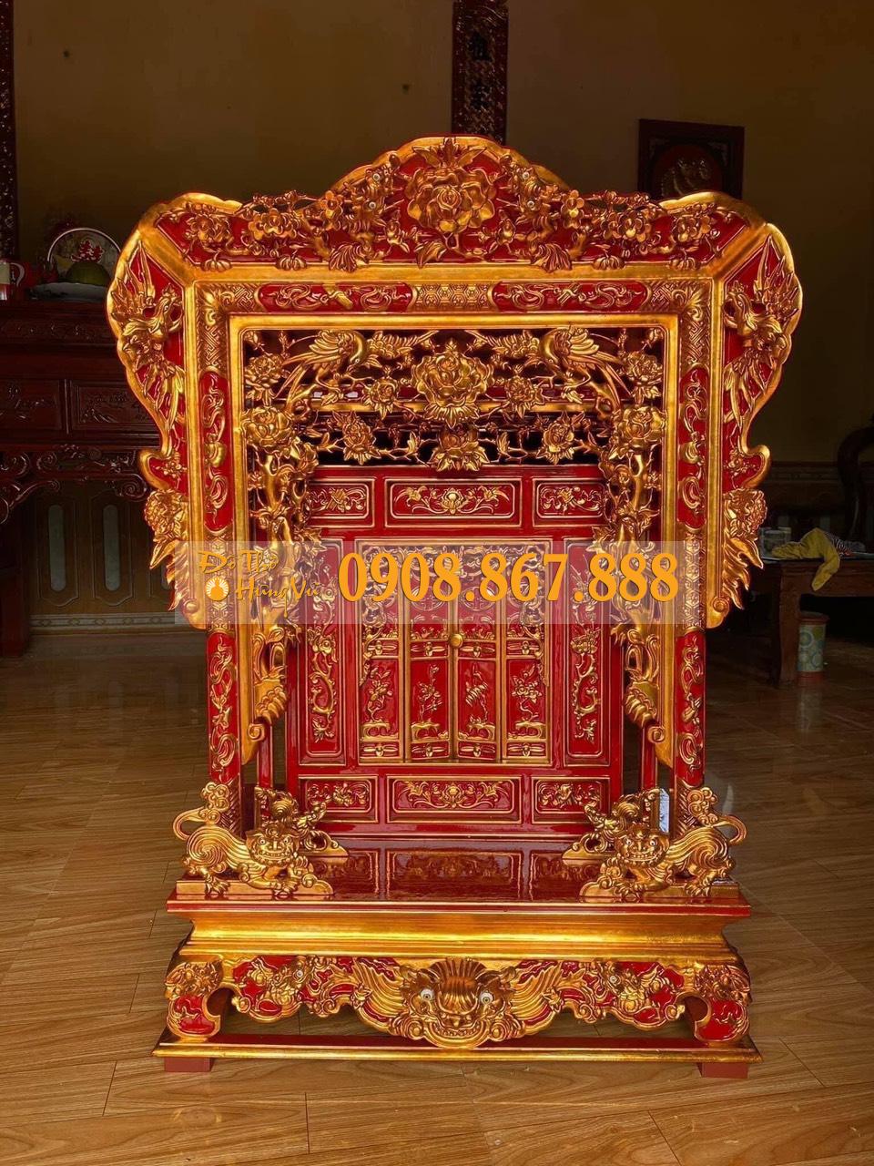 Khám Thờ Bằng Gỗ KT-8 Khám Thờ Bằng Gỗ KT-8