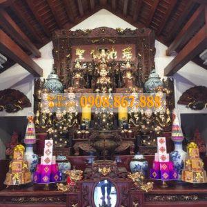 Mẫu Tượng thờ Sơn Đồng 02 Mẫu Tượng thờ Sơn Đồng 02