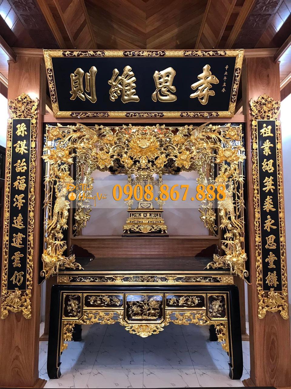 Phòng Thờ Truyền Thống PT-60 Phòng Thờ Truyền Thống PT-60