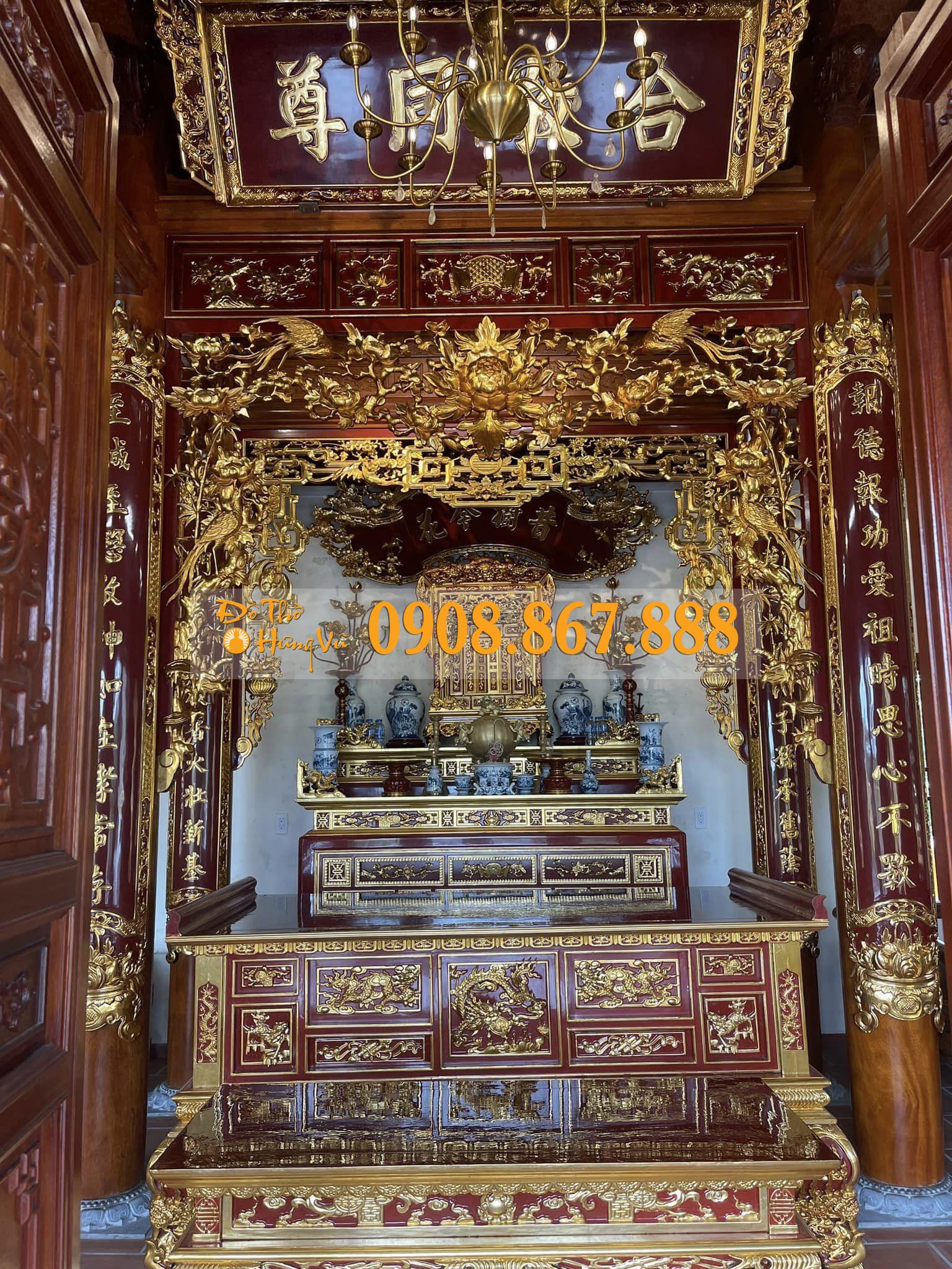 Phòng Thờ Truyền Thống PT-54 Phòng Thờ Truyền Thống PT-54