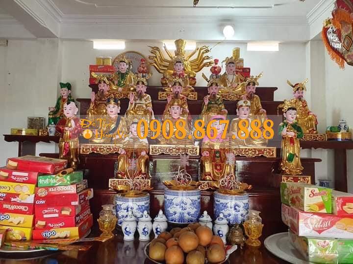 Tượng phật sơn son thếp vàng