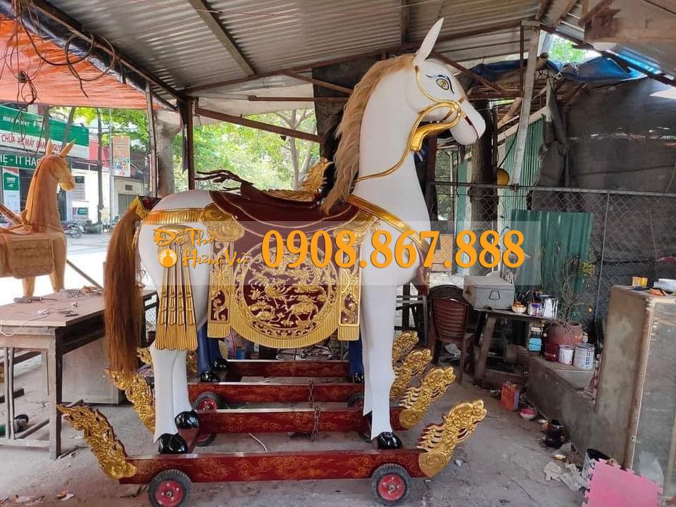 thờ cúng Ngựa Trong Đình Làng NT-12