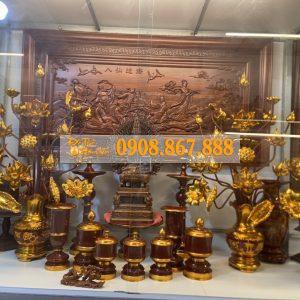 Hoa Sen Thờ Bằng Gỗ HS-0025 Hoa Sen Thờ Bằng Gỗ HS-0025