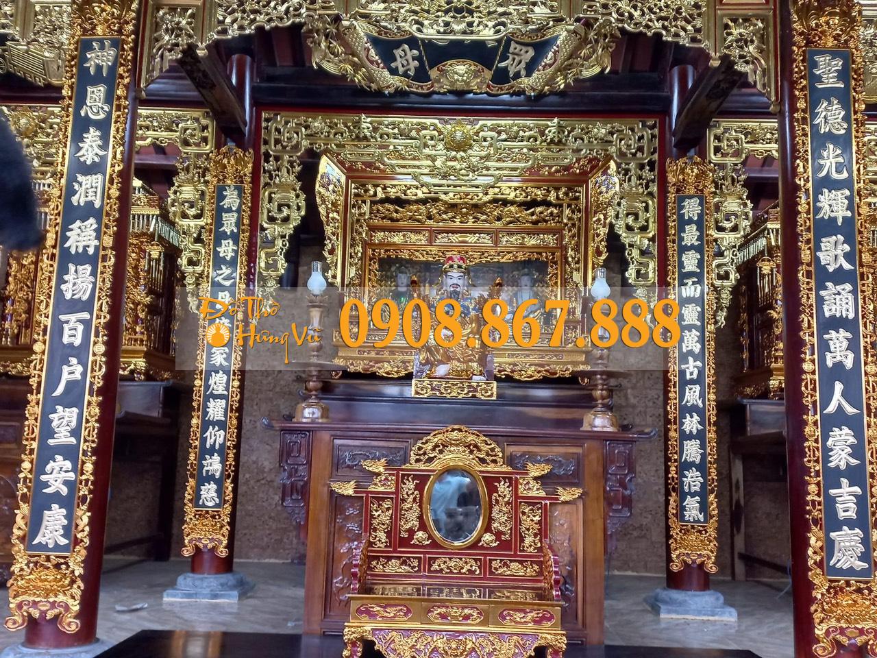 Điện thờ đẹp tại Kiên Giang