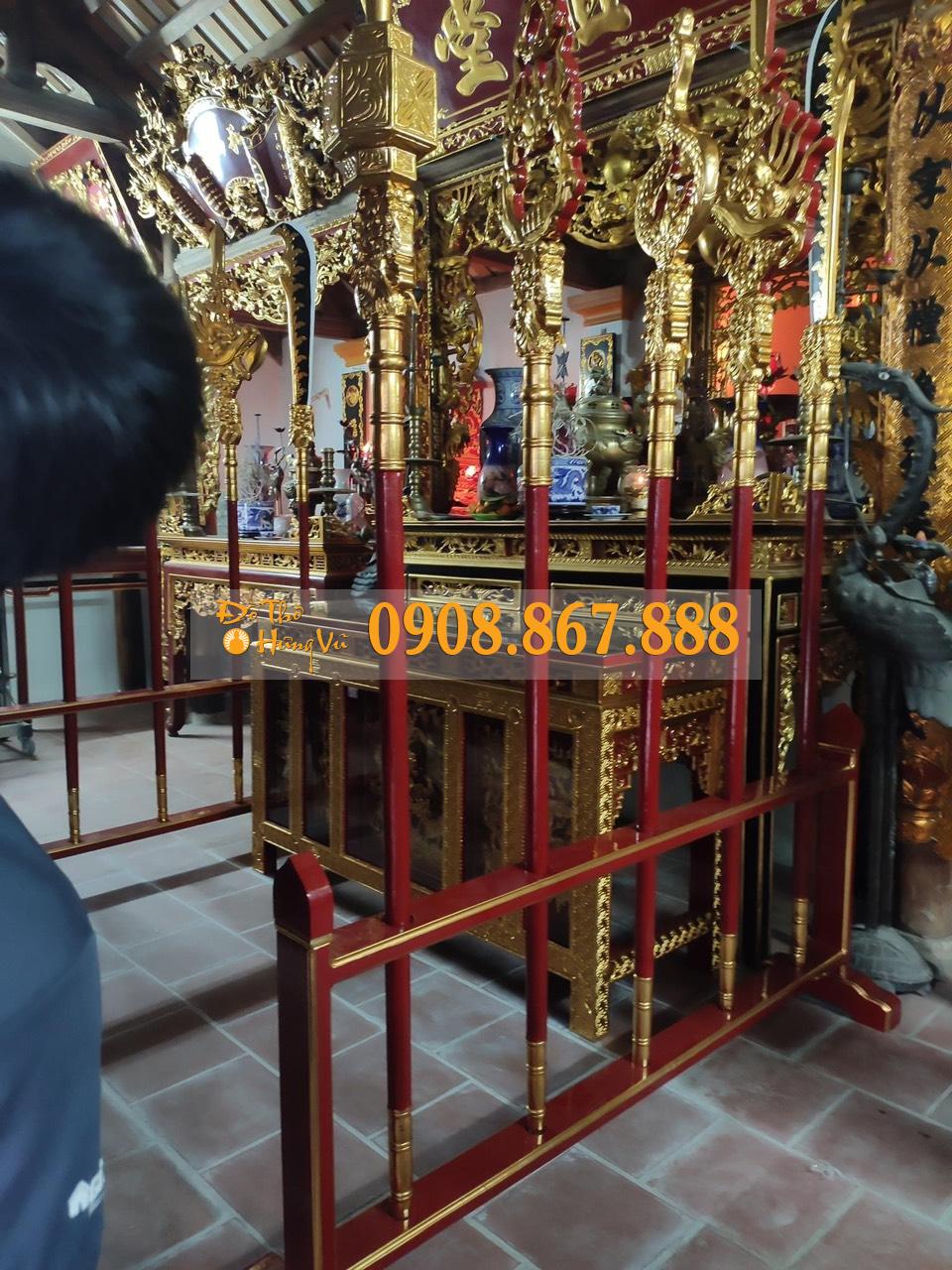 Bộ Bát Bửu Làm Bằng Gỗ Dổi BB-01 Bộ Bát Bửu Làm Bằng Gỗ Dổi BB-01