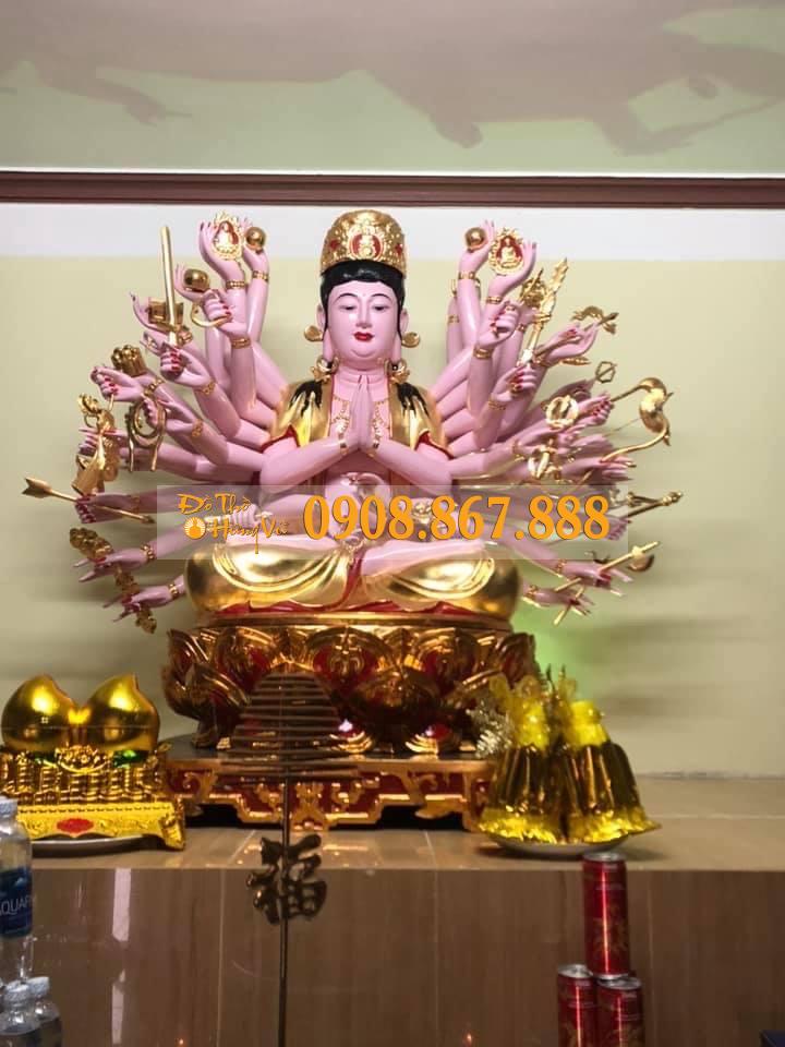 Tượng Phật Bà Quan Âm Chuẩn Đề 02