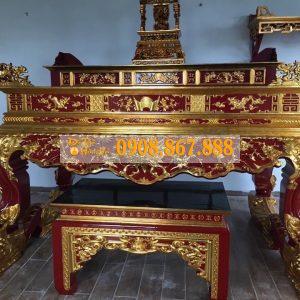 Mẫu bàn cúng cơm bằng gỗ