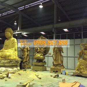 Tượng Phật A Di Đà Gỗ 17 Tượng Phật A Di Đà Gỗ 17