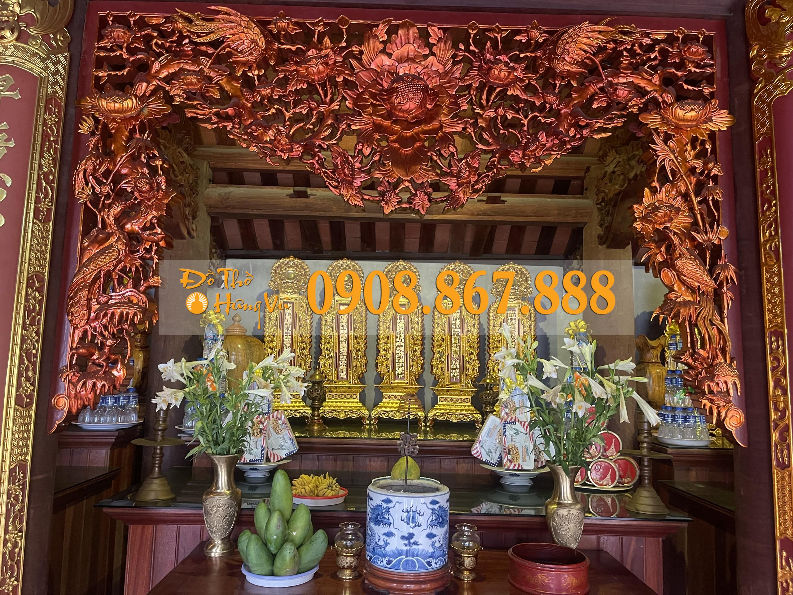 Cửa Võng Sơn Son Thếp Vàng