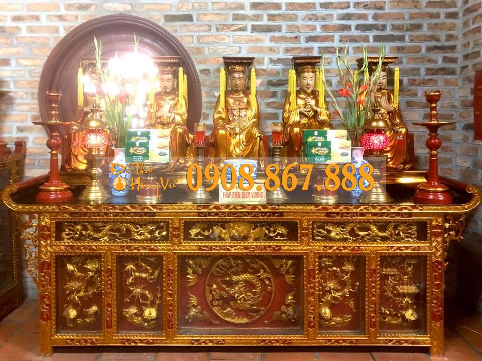 Tượng Thập Điện Diêm Vương Tượng Thập Điện Diêm Vương