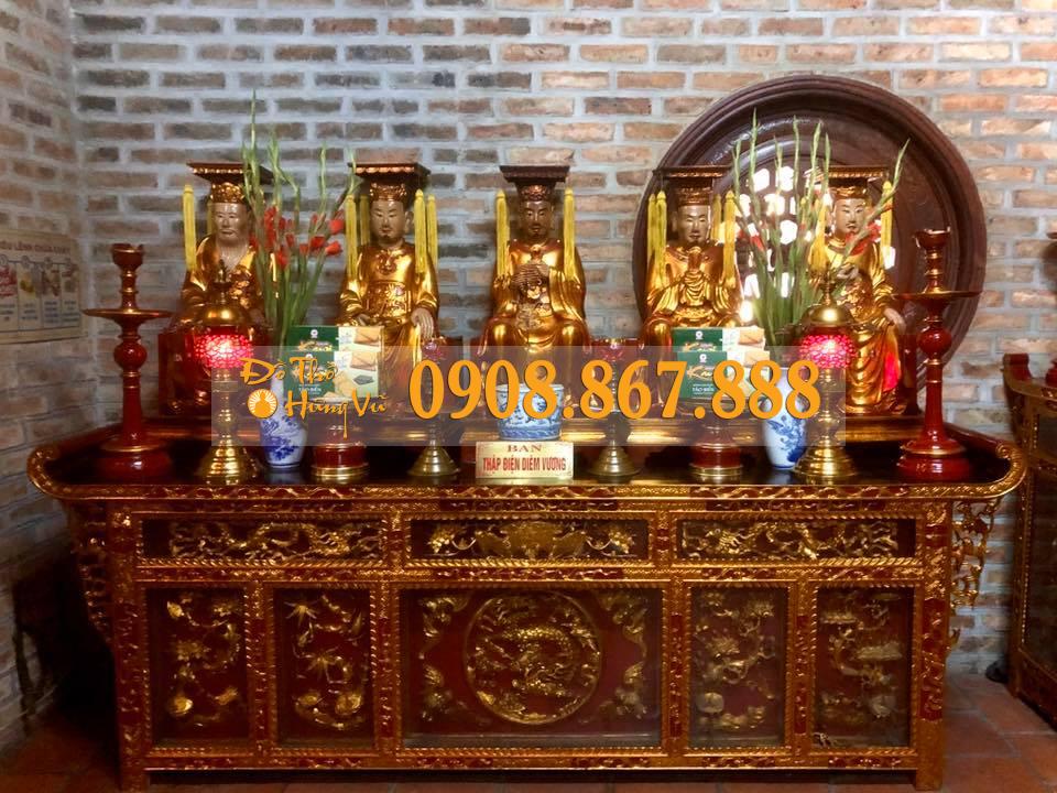 Tượng Thập Điện Diêm Vương Tượng Thập Điện Diêm Vương