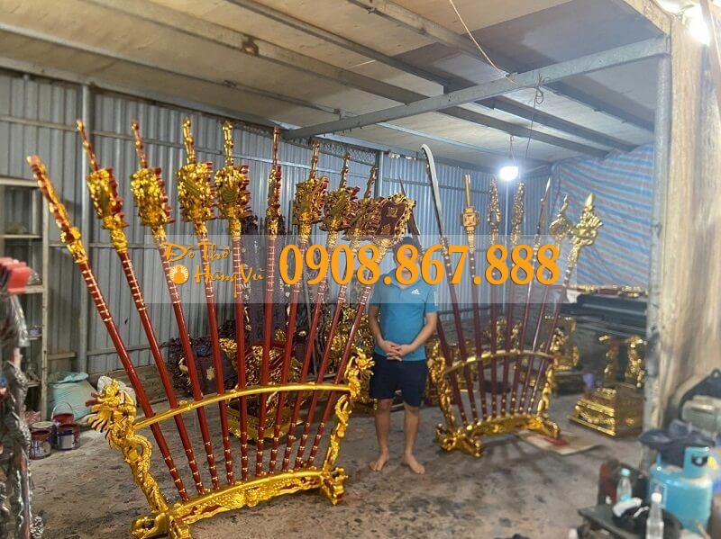 Bộ Chấp Kích Bát Bửu Thờ BKBB-030 Bộ Chấp Kích Bát Bửu Thờ BKBB-030