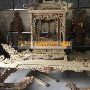 Kiệu Bát Cống Gỗ Vàng Tâm KB-08 Kiệu Bát Cống Gỗ Vàng Tâm KB-08