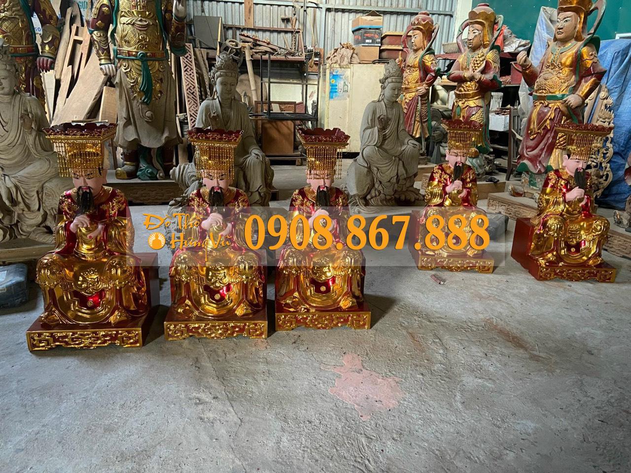 Tượng Thập Điện Diêm Vương Tượng Thập Điện Diêm Vương