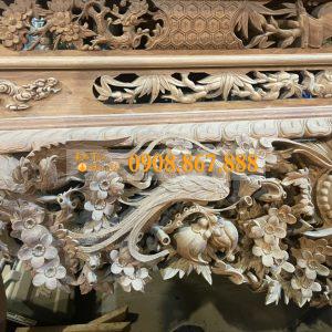 Sập thờ gỗ hương